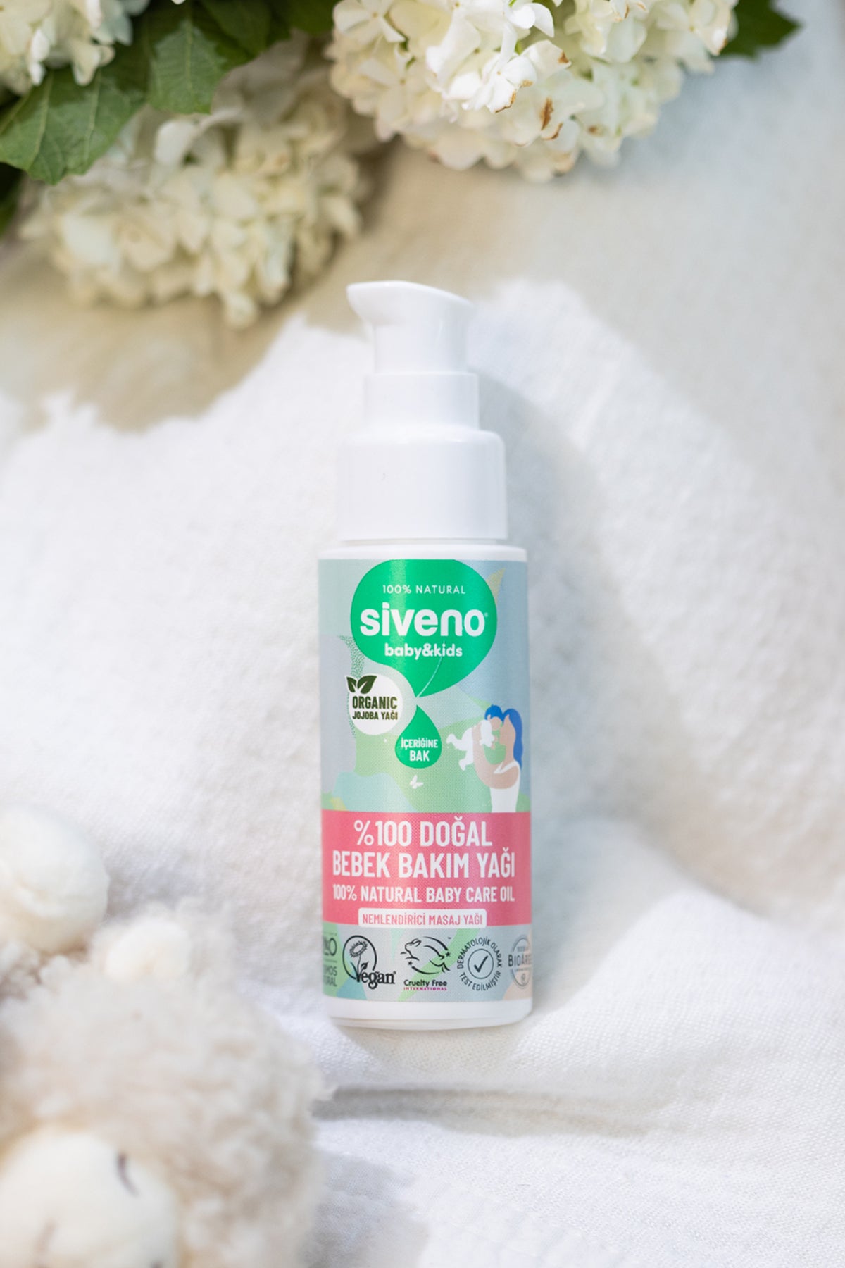 Siveno Natural Baby Oil 50ml (1.69 fl oz)