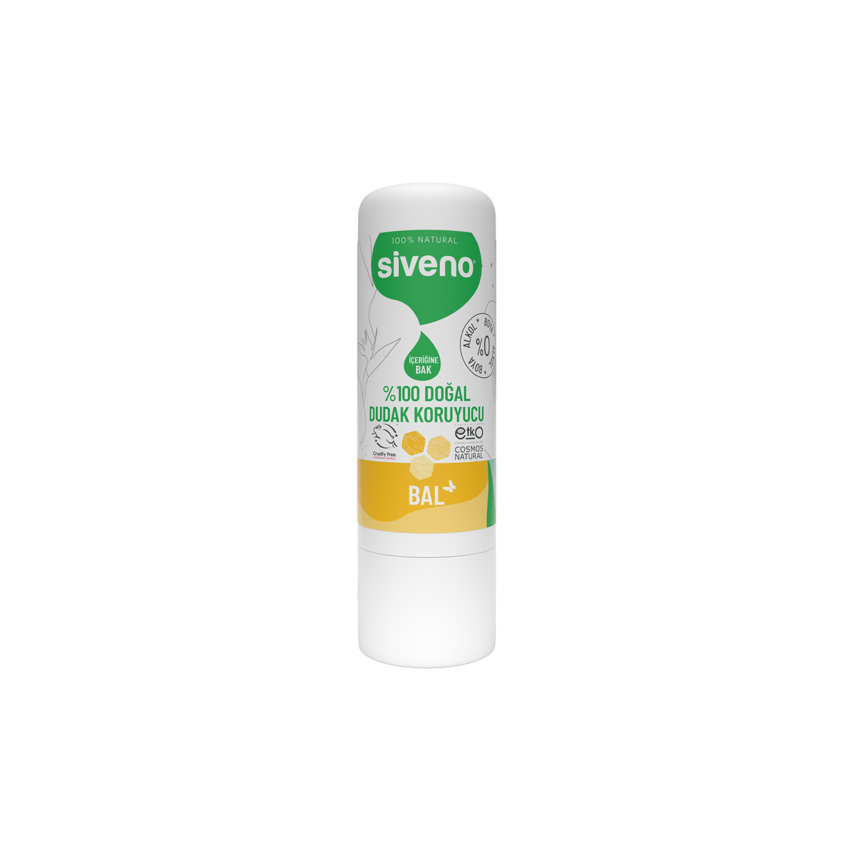 Siveno Natural  Lip Balm - Honey 6g (0.21 oz)