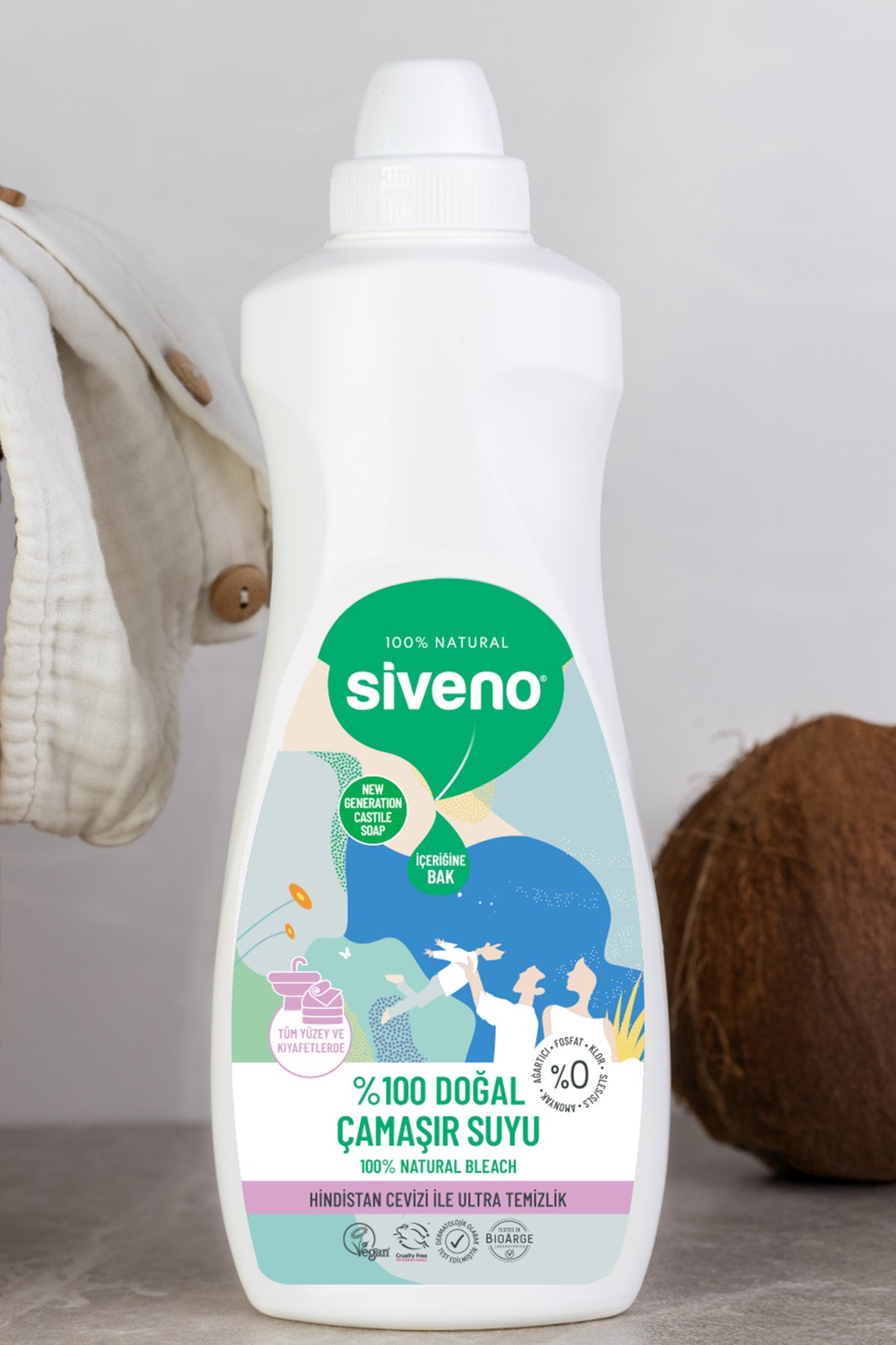 Siveno Natural Natural Bleach 700ml (23.67 fl oz)