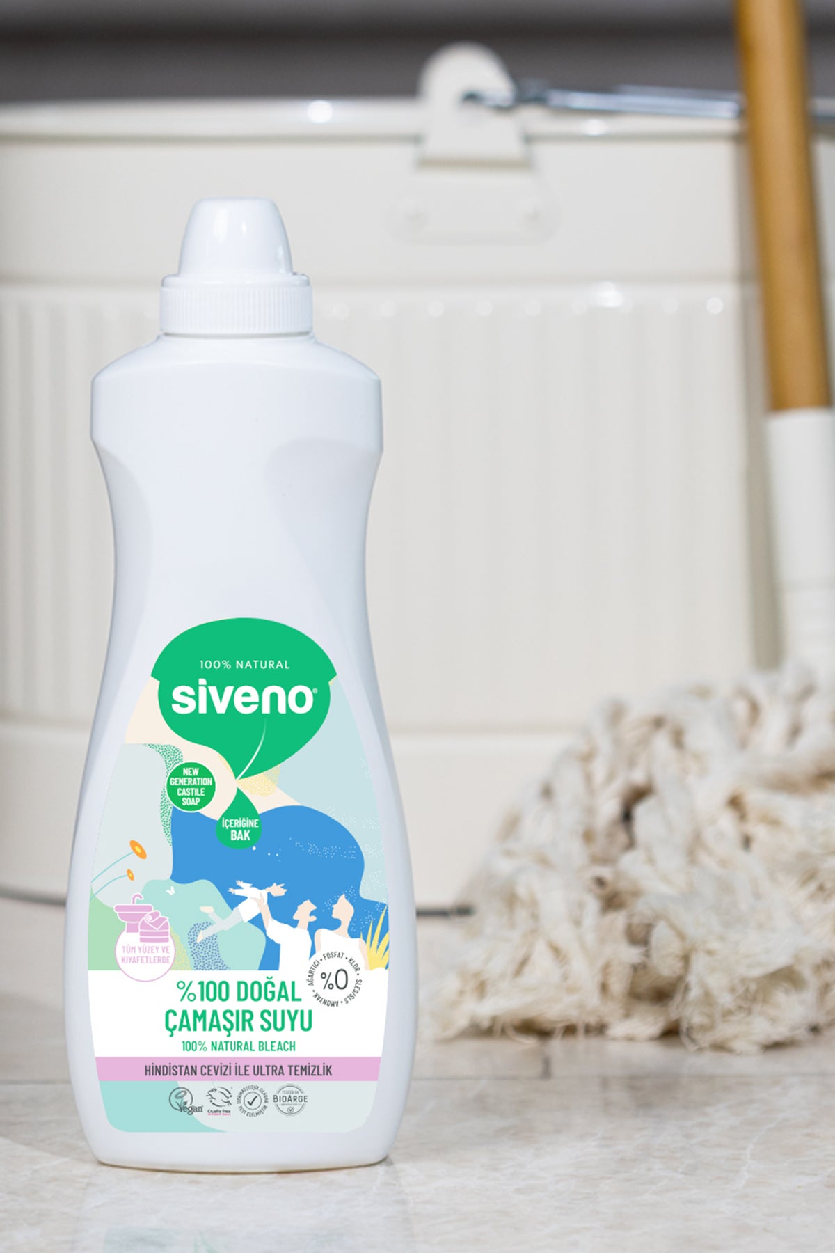 Siveno Natural Natural Bleach 700ml (23.67 fl oz)