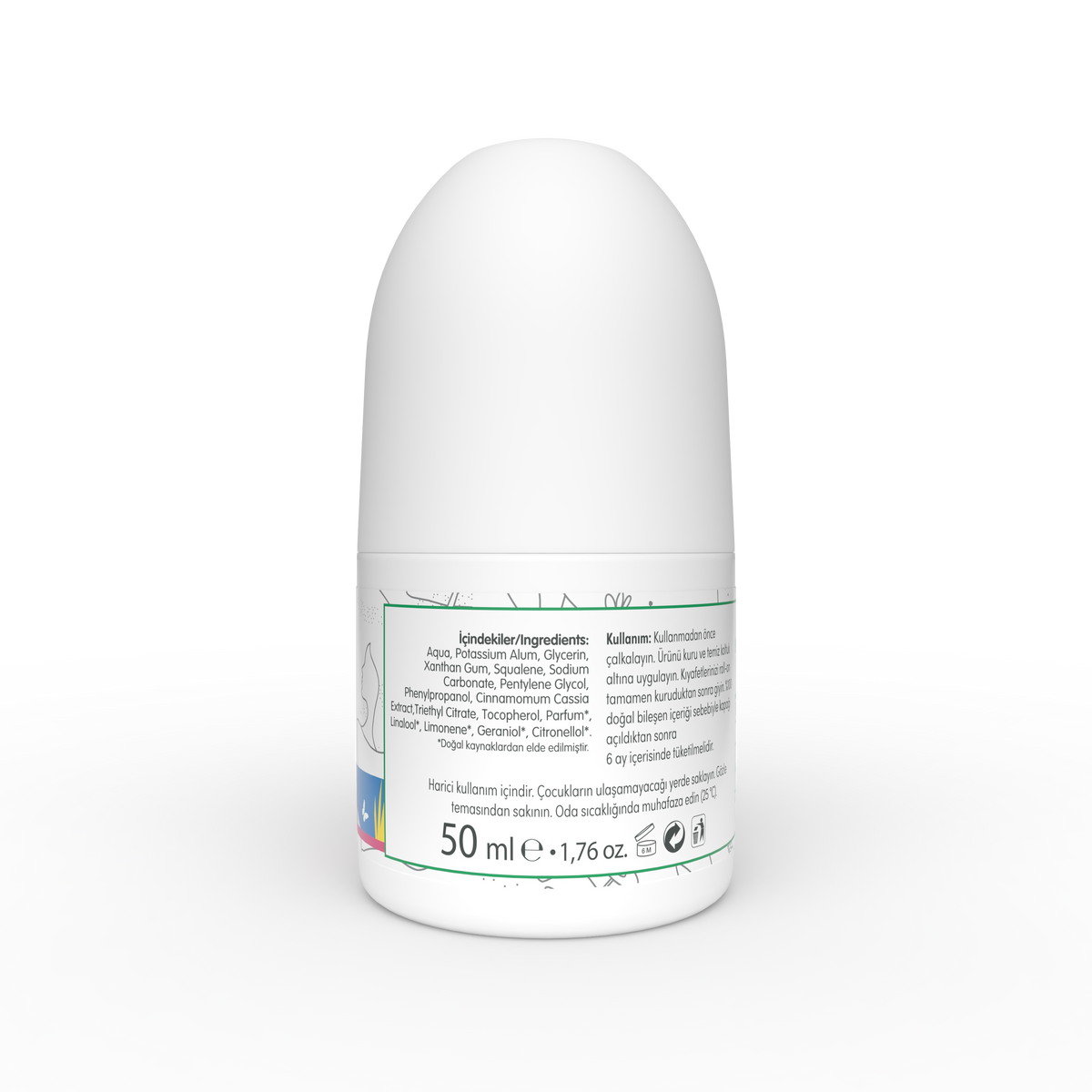 Siveno Natural Roll-on Women 50ml (1.69 fl oz)