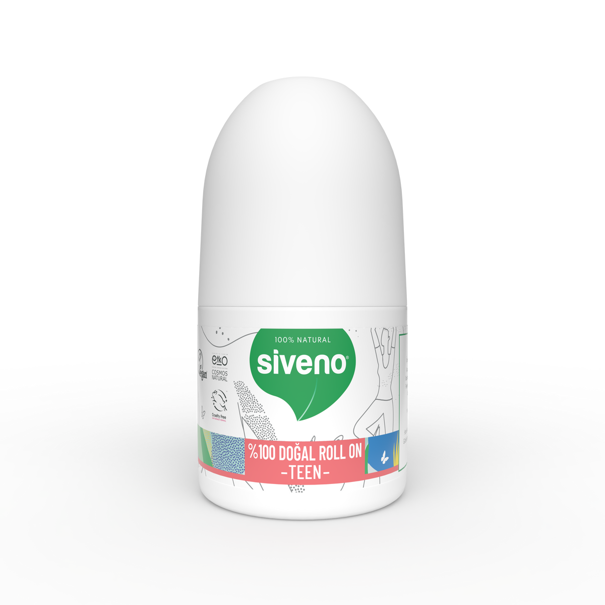 Siveno Natural Roll-on Teen Girl 50ml (1.69 fl oz)