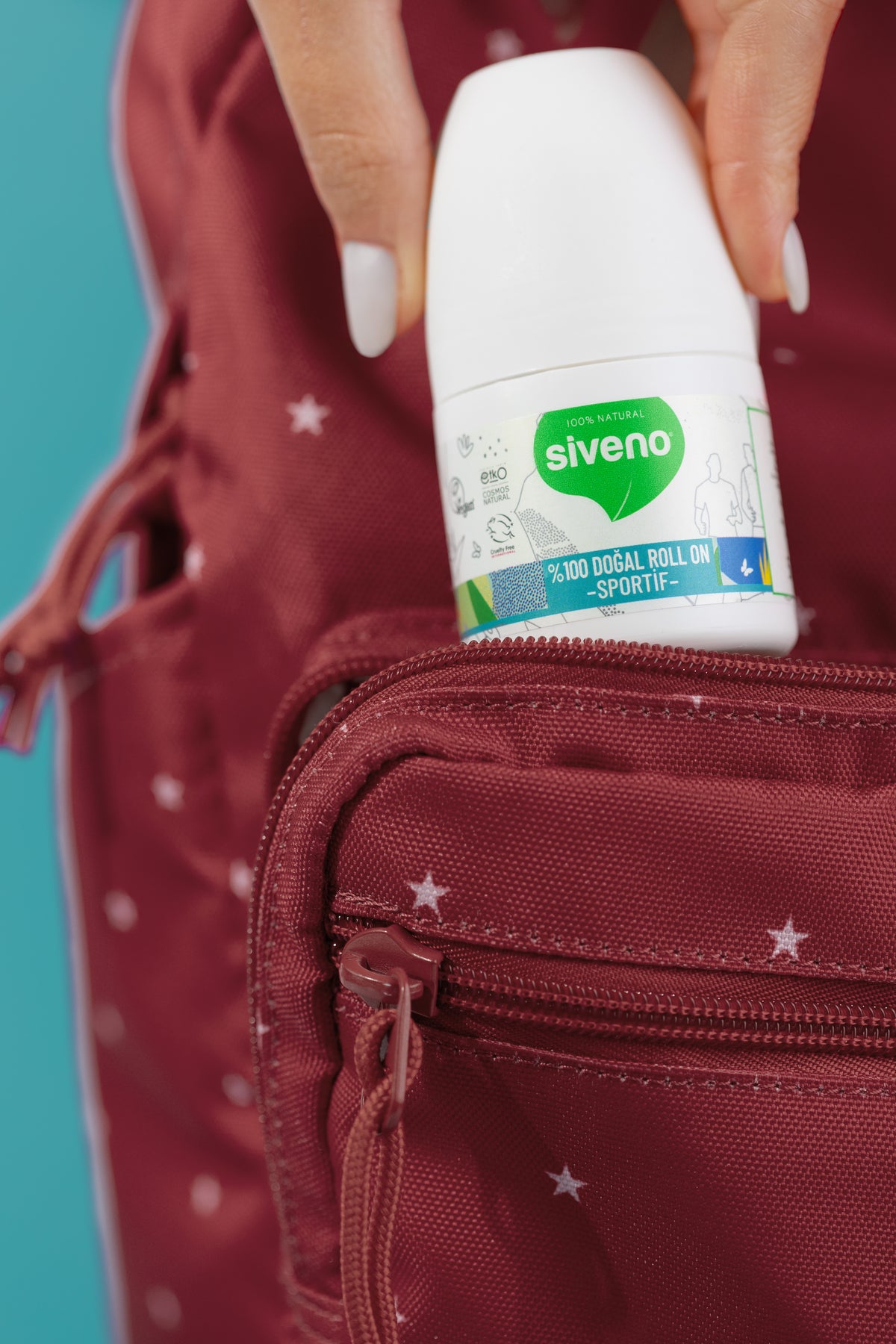 Siveno Natural Roll-on Sportive 50ml (1.69 fl oz)