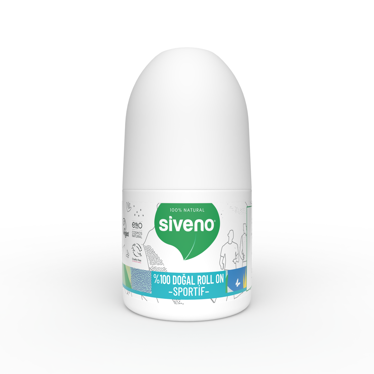 Siveno Natural Roll-on Sportive 50ml (1.69 fl oz)
