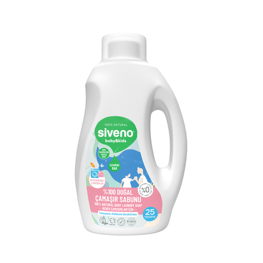 Siveno Baby Natural Laundry Soap 750ml (25.36 fl oz)