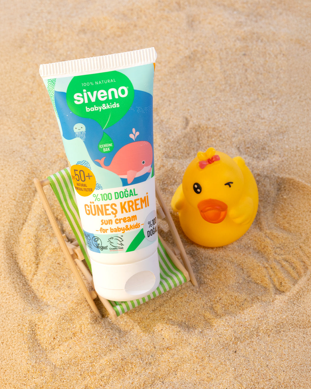 Siveno Natural Sunscreen for Baby 50ml (1.69 fl oz)