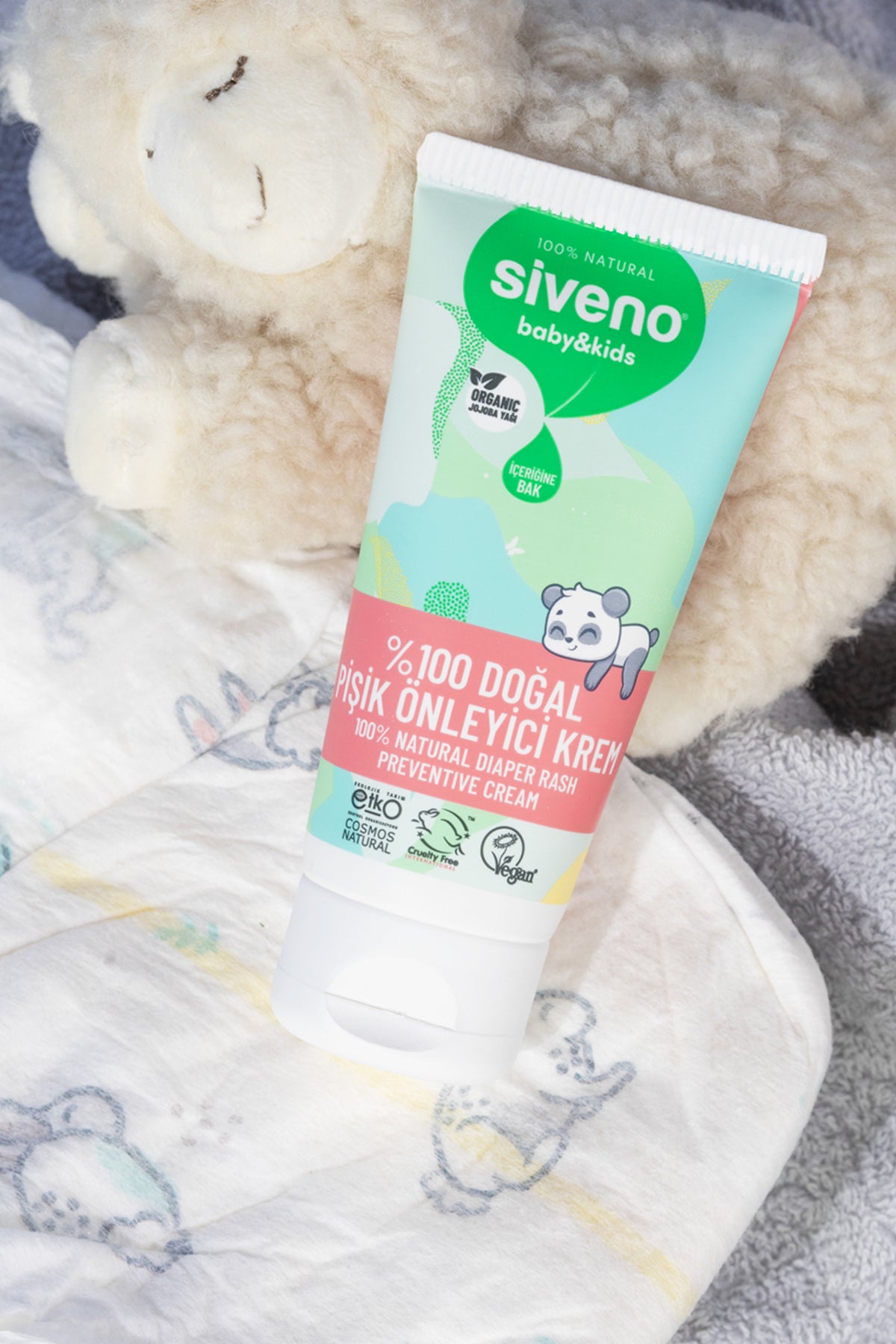 Siveno Natural Diaper Rash Preventive Cream 50ml (1.69 fl oz)