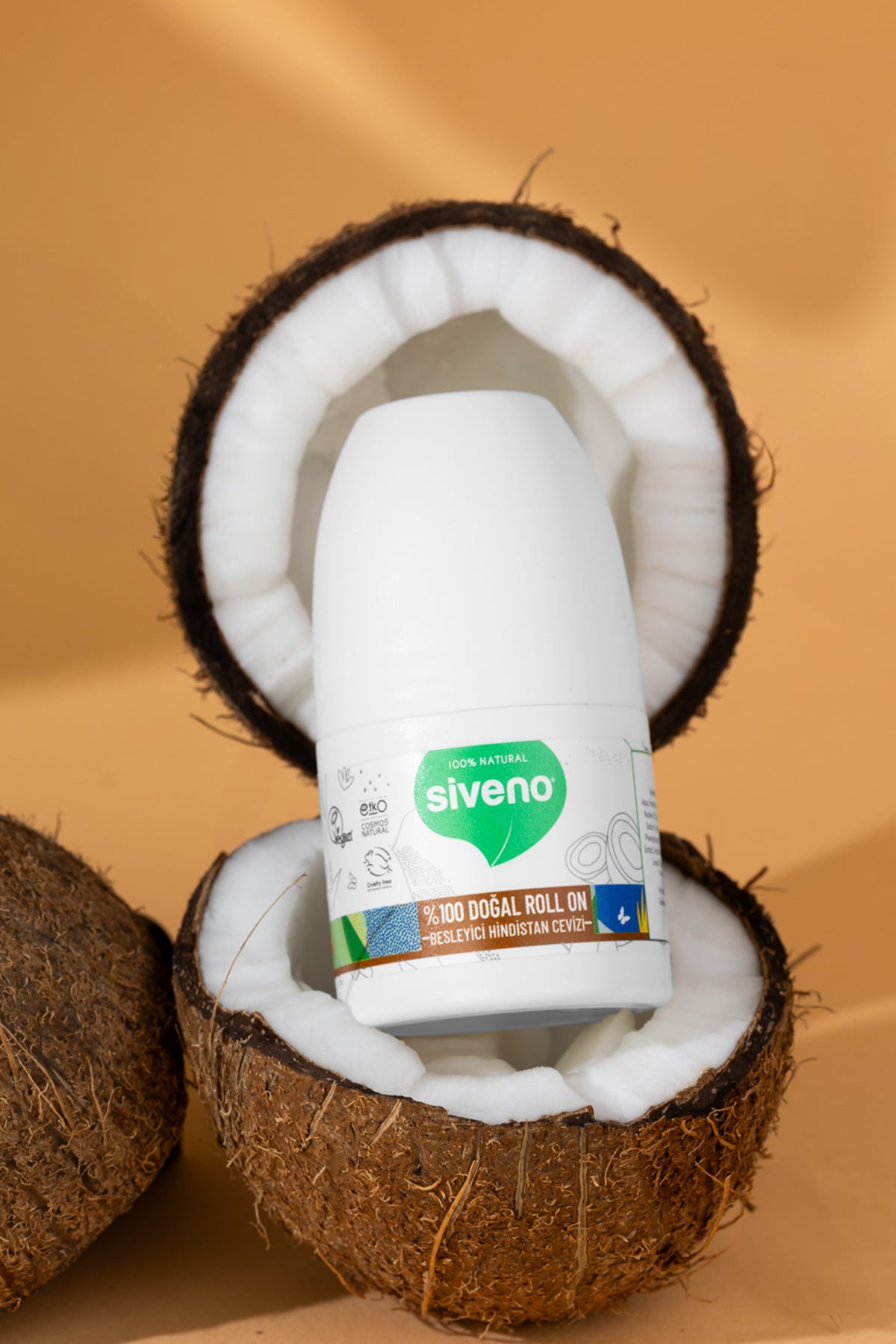 Siveno Natural Roll-on Coconut 50ml (1.69 fl oz)