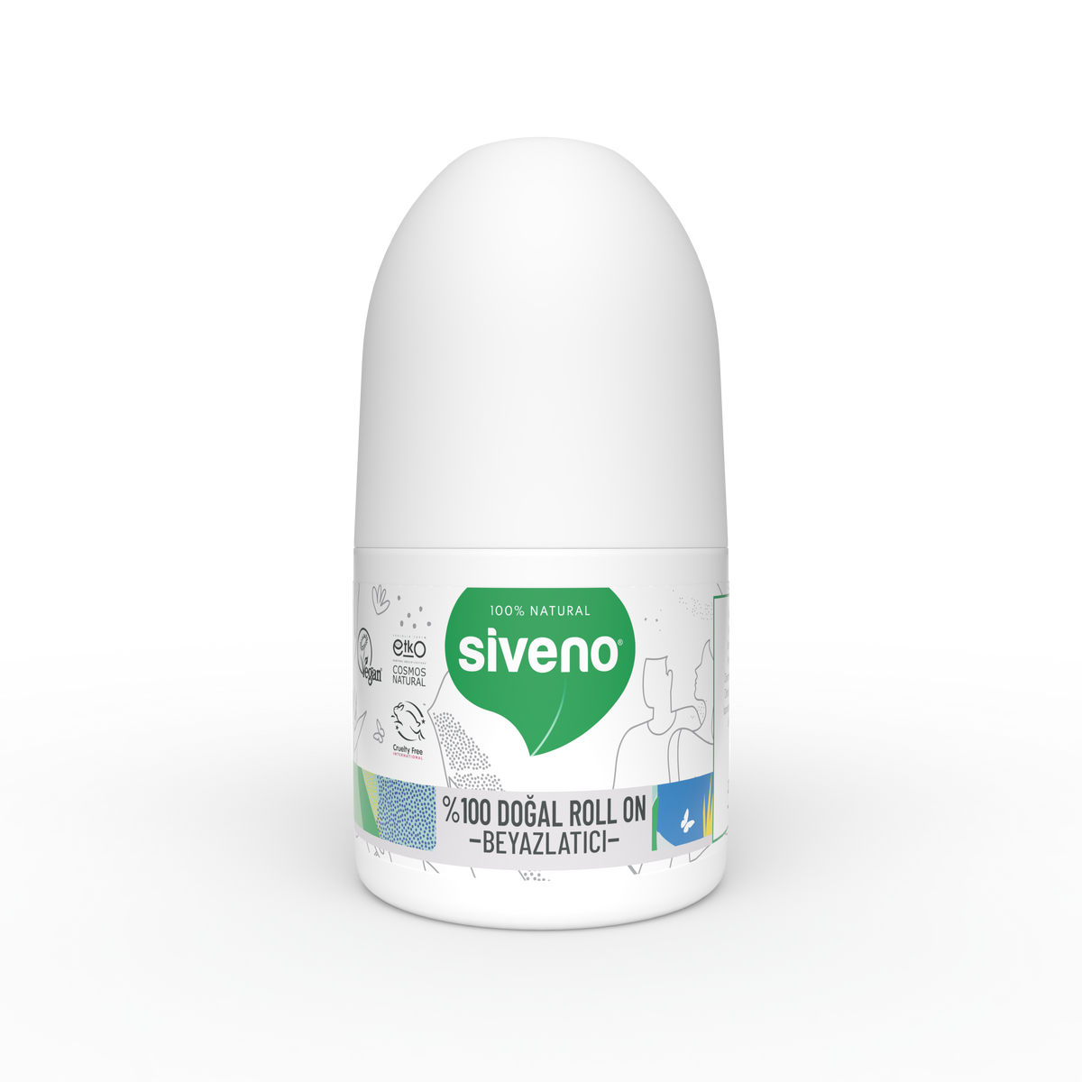 Siveno Natural Roll-on Whitening Effect 50ml (16.91 fl oz)