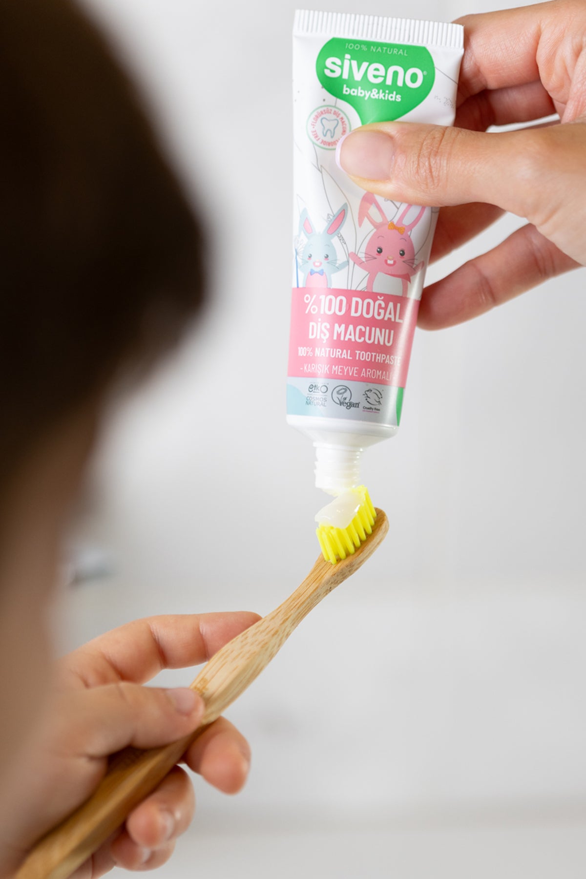 Siveno Natural Baby & Kids Toothpaste - Mixed Fruits 50ml (1.69 fl oz)