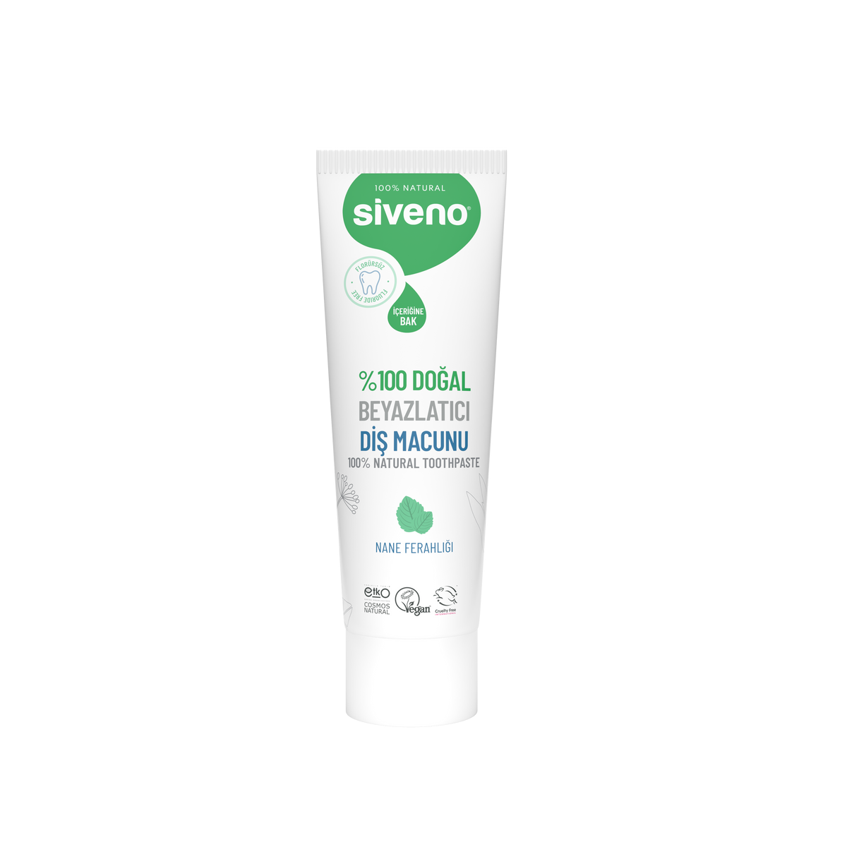 Siveno Natural Whitening Toothpaste 65g (2.3 oz)